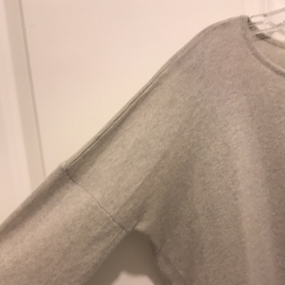 Bamford England 100% Cashmere Sweater, Light Gray - Picture 2 of 6